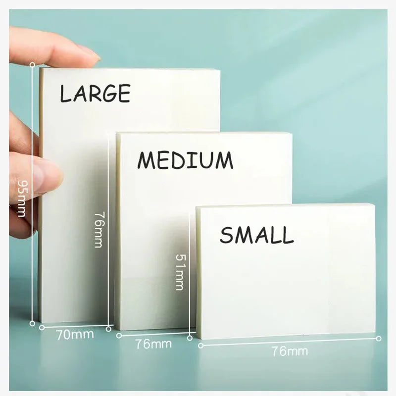 50sheets Transparent Posted it Sticky Note Pads Notepad