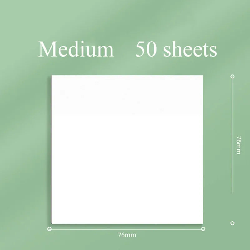 50sheets Transparent Posted it Sticky Note Pads Notepad