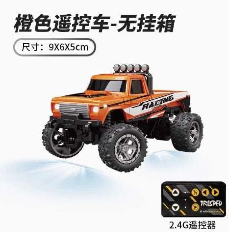 1/64 RC Car Mini Off-road Climbing Car Alloy Model 2.4G Radio Mini Remote Control Car Model Toy Gift