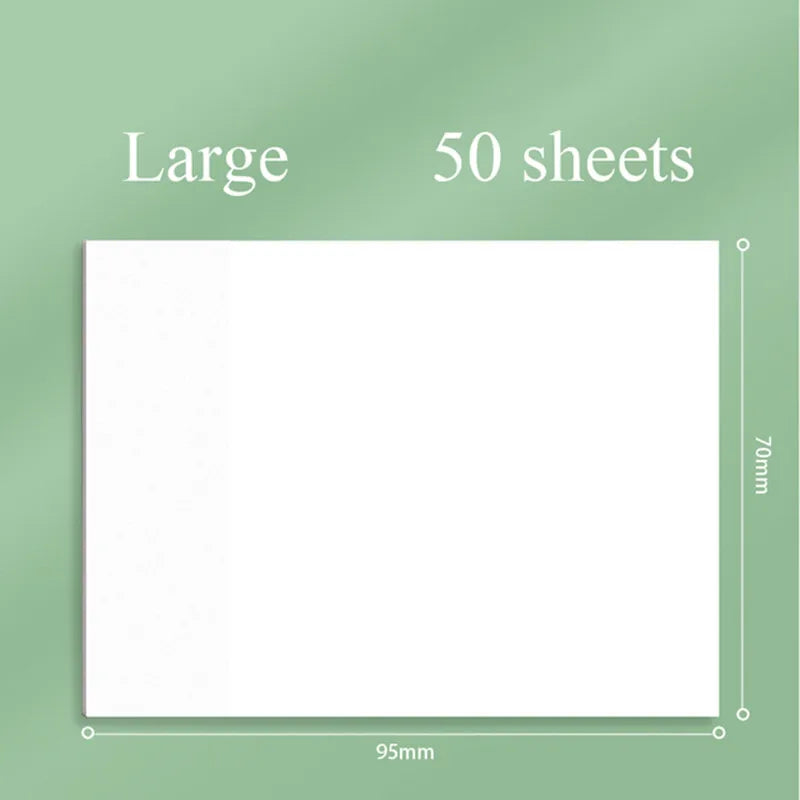 50sheets Transparent Posted it Sticky Note Pads Notepad