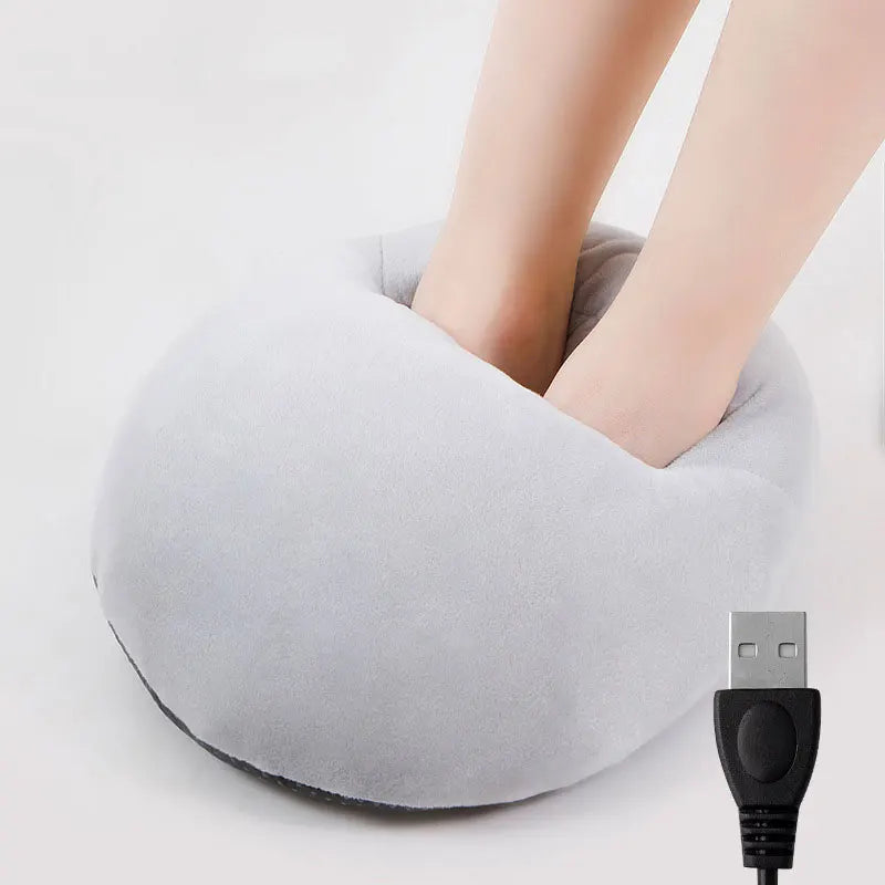 5V/2A USB Electric Foot Warmer  Heating Pad Winter Warming Plush