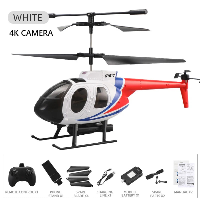 Rc Drone 6 RC Helicopter Pane Mini Drones with Camera Hd 4K Wifi Children/Adults