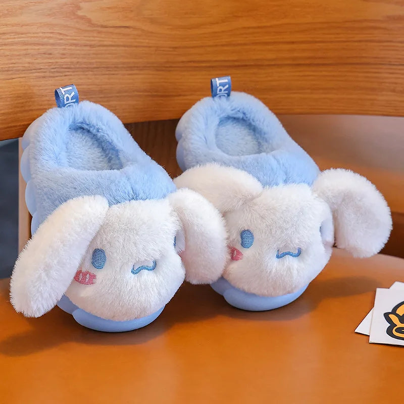 Hello Kitty Cotton Slippers For Children's Indoor Shoes Cottonslipper Non-slip