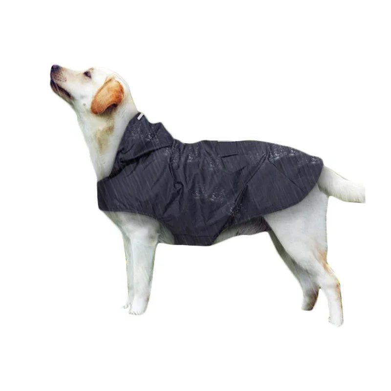 Dog Raincoat Waterproof Hoodie Jacket Pet Poncho