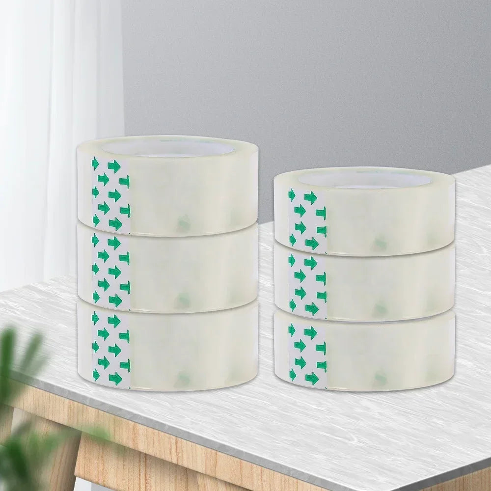 Rolls Premium Transparent Tape 0.8cm 1.2cm 1.8cm Multipurpose Adhesive Tape 10/5/1