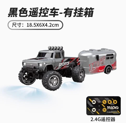 1/64 RC Car Mini Off-road Climbing Car Alloy Model 2.4G Radio Mini Remote Control Car Model Toy Gift